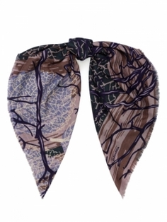 Платок женский ELEGANZZA 01-00041783 лиловый, 90х90 см