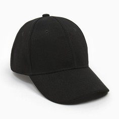 Бейсболка унисекс Rossini чёрная р 56-58