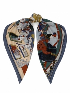 Платок женский ELEGANZZA 01-00041836 зеленый, 120х120 см