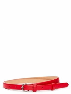 Ремень женский Eleganzza 01-00036600 ярко-красный, 90 см