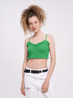 Топ женский ТВОЕ B0626 зеленый M