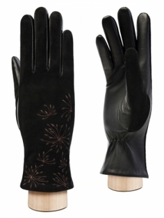 Перчатки женские ELEGANZZA 01-00040453 черные, р. 8