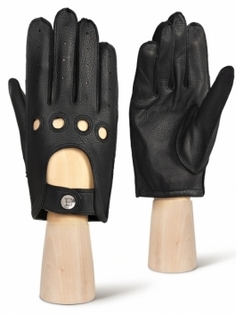 Перчатки мужские ELEGANZZA 01-00033974 черные, р. 9.5