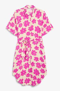 Платье женское Monki 971855047 розовое 2XL (доставка из-за рубежа)