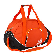 Дорожная сумка женская Polar 5988 оранжевая 50х33х21 см