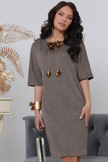 Платье женское DSTrend Хочу это платье коричневое 46 RU