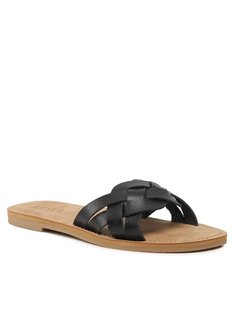 Мюли женские Roxy ARJL200809 черные 37 EU
