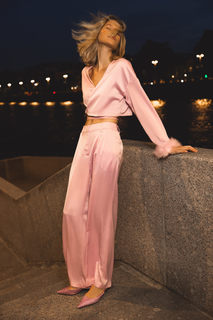 Блуза женская Incity 1.1.1.23.01.04.02393 розовая S