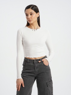 Лонгслив женский ТВОЕ 95401 белый XS