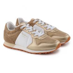 Кроссовки женские Pepe Jeans London VERONA W SET PLS30982 золотистые 37 EU