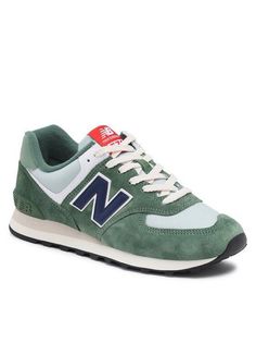 Кроссовки мужские New Balance U574HGB зеленые 45 EU