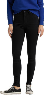 Джинсы женские Women Ivy Jeans Lee черные 26/33