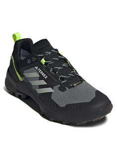 Кроссовки мужские Adidas Terrex Swift R3 GORE-TEX Hiking Shoes IF2408 серые 44 EU