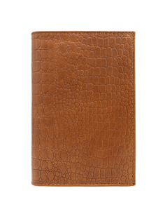 Обложка для паспорта унисекс Pellecon 710 рыжая