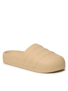 Шлепанцы мужские Adidas Adifom Adilette Slides GZ2632 бежевые 47 EU