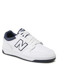 Кеды мужские New Balance BB480LWN белые 42.5 EU