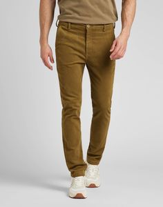 Брюки мужские Men Slim Chino Lee бежевые 28/32