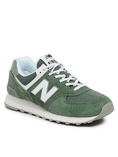 Кроссовки мужские New Balance U574FGG зеленые 46.5 EU