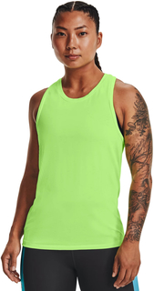 Майка женская Ua Seamless Run Tank Under Armour зеленая XS