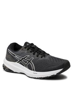 Кроссовки мужские Asics Gt-1000 11 1011B354 черные 45 EU