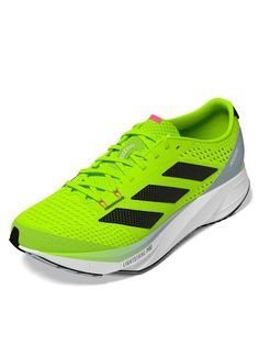 Кроссовки мужские Adidas ADIDAS ADIZERO SL RUNNING SHOES HQ7231 зеленые 40 2/3 EU