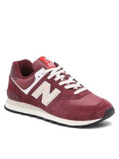 Кроссовки мужские New Balance U574HMG красные 43 EU