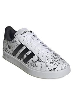 Кеды мужские Adidas Grand Court 2.0 Shoes ID4474 белые 40 EU