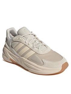 Кроссовки мужские Adidas Ozelle Cloudfoam Lifestyle Running Shoes GX6762 бежевые 44 2/3 EU