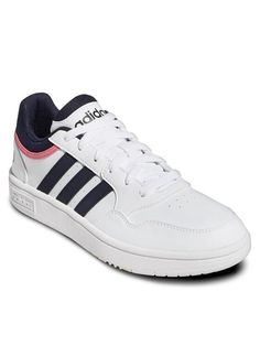 Кеды женские Adidas Hoops 3.0 Low Classic Shoes GW3037 белые 36 EU