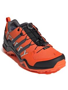 Кроссовки мужские Adidas Terrex Swift R2 GORE-TEX Hiking Shoes IF7632 оранжевые 42 2/3 EU