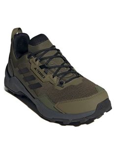 Кроссовки мужские Adidas Terrex AX4 Hiking Shoes HP7390 зеленые 46 2/3 EU