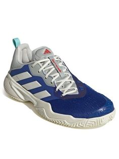 Кроссовки мужские Adidas Barricade Tennis Shoes ID1549 синие 41 1/3 EU
