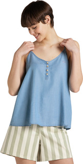 Топ женский Women Cami Blouse Lee синий L