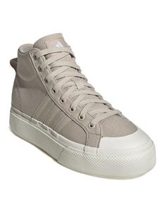 Кеды женские Adidas Bravada 2.0 Platform Mid Shoes IE2315 бежевые 37 1/3 EU