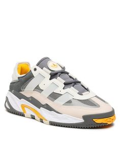 Кроссовки мужские Adidas Niteball Shoes ID8072 серые 40 EU