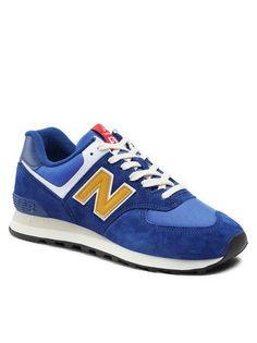 Кроссовки мужские New Balance U574HBG синие 47.5 EU