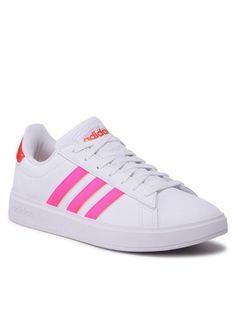 Кеды женские Adidas Grand Court 2.0 Shoes ID4483 белые 38 EU