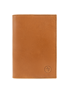 Обложка для паспорта унисекс Pellecon 113-710 рыжая