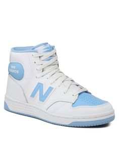 Кеды мужские New Balance BB480SCC белые 47.5 EU