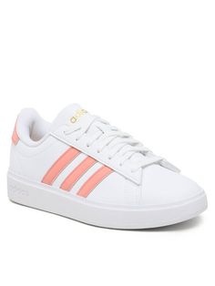 Кеды женские Adidas Grand Court Cloudfoam Lifestyle Court Comfort ID4479 белые 40 EU