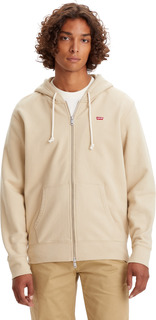 Толстовка мужская Men New Original Zip-Up Hoodie Levis бежевая XS Levis®