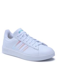 Кеды женские Adidas Grand Court Cloudfoam IE1868 белые 36 EU