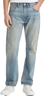 Джинсы мужские Men 551 Z Authentic Straight Fit Jeans Levis голубые 30/32 Levis®