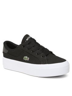 Кеды женские Lacoste Ziane Platform 123 2 Cfa 745CFA0012312 черные 40 EU