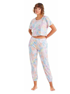 Брюки домашние женские BlackSpade BS60283 разноцветные M