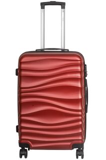 Чемодан унисекс FUSION FTS-1006 burgundy, 56x32x20 см
