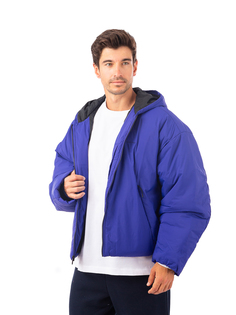 Куртка Calvin Klein Fz Hooded Puffer Jacket для мужчин, размер S, 40JM502, синяя