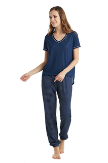 Пижама женская BlackSpade BS51068 синяя XL