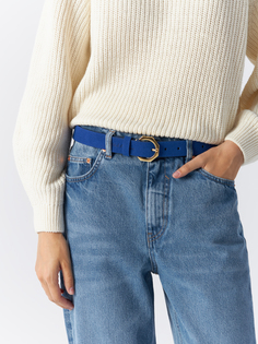 Ремень женский U.S. POLO Assn. a082sz016aycy22as502_vr036_95 аква, р. 95 см