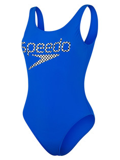 Купальник слитный женский Speedo Deep U-Bk Hi Leg 1Pc Pt Af синий 32